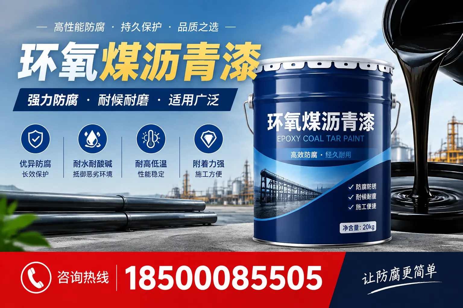 环氧煤沥青漆在不同气候条件下的表现分析，泸州适用性